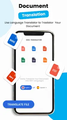 Document Translator android App screenshot 0